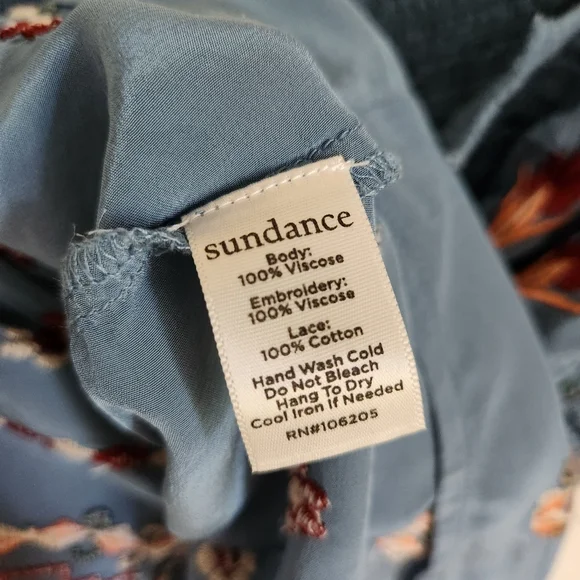 NWT Sundance Serenity Forever Embroidered Tank - Picture 11 of 11